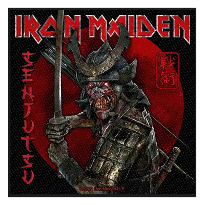 Iron Maiden nášivka 100 x100mm, Senjutsu