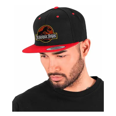 Jurský Park kšiltovka, Snapback Yupoong High Quality Black Red