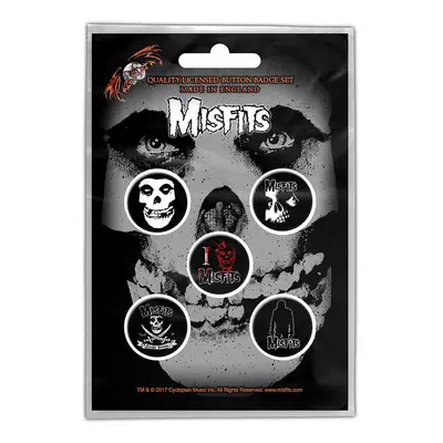 Misfits set 5-ti placek, Skull