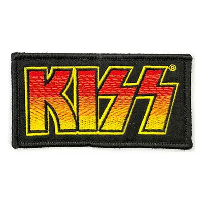 KISS tkaná nažehlovačka PES 99x52 mm, Classic Logo