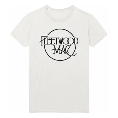 Fleetwood Mac tričko, Classic Logo White, pánské