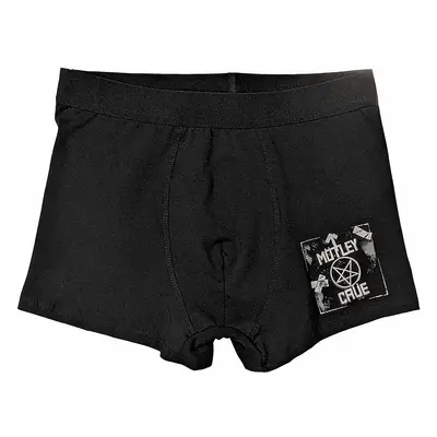 Motley Crue boxerky CO+EA, Roadcase Black, pánské