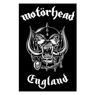 Motorhead textilní banner 68cm x 106cm, England