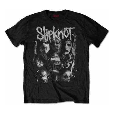 Slipknot tričko, WANYK White Splatter BP, pánské