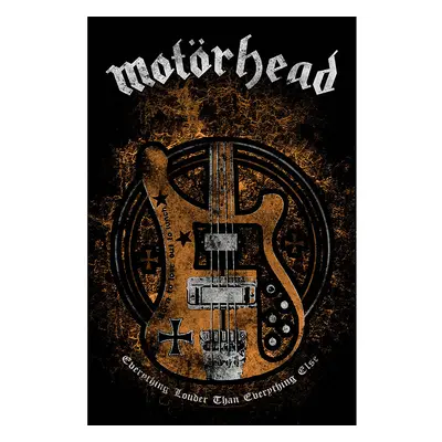 Motorhead textilní banner 70cm x 106cm, Lemmy&#039;s Bass