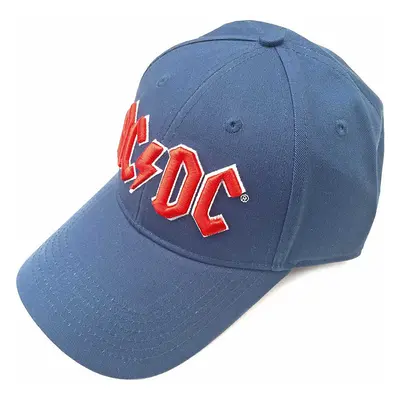 AC/DC kšiltovka, Red Logo on Blue