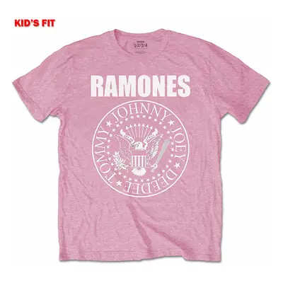 Ramones tričko, Presidential Seal Pink, dětské