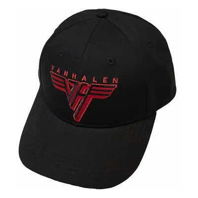 Van Halen kšiltovka, Classic Red Logo Black, unisex