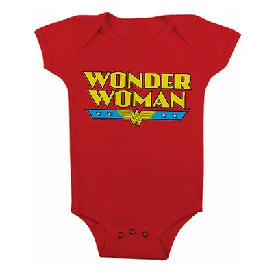 Wonder Woman kojenecké body tričko, Logo Red, dětské