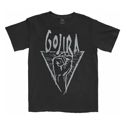 Gojira tričko, White Power Glove Black, pánské