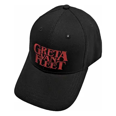 Greta Van Fleet kšiltovka, Red Logo Black