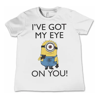 Despicable Me tričko, I Got My Eye On You Kids White, dětské