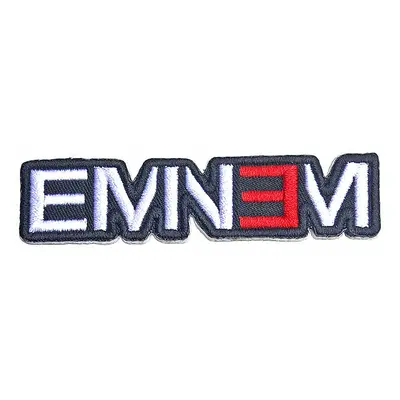 Eminem tkaná nažehlovačka PES 80x20 mm, Cut-Out Logo