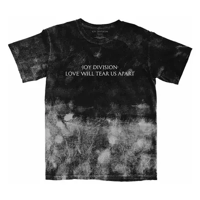 Joy Division tričko, Tear Us Apart Wash Black ver. 2, pánské