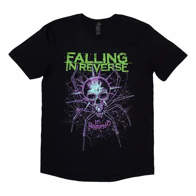 Falling In Reverse tričko, Spider Black, pánské