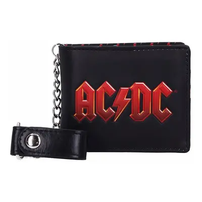 AC/DC peněženka 11 x 9 x 2 cm s řetízkem/ 220 g, Red Logo