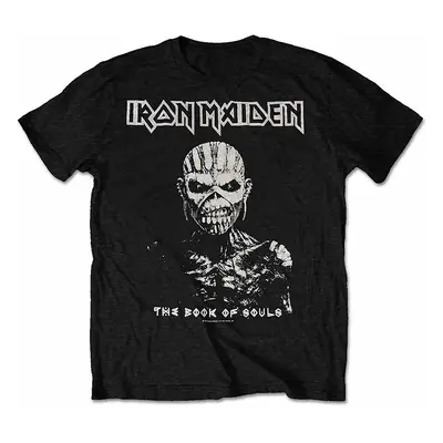 Iron Maiden tričko, The Book of Souls White Contrast Black, pánské