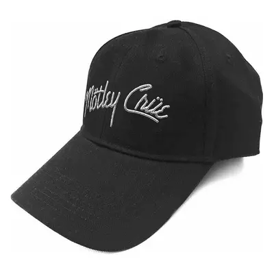 Motley Crue kšiltovka, Logo Sonic Silver Black, unisex