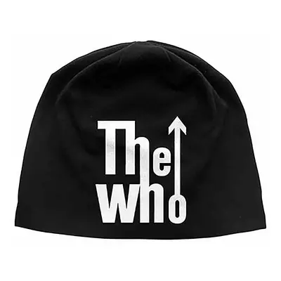 The Who zimní bavlněný kulich, Logo Black, unisex