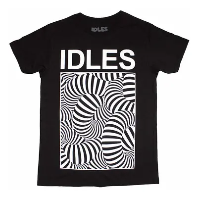 Idles tričko, Psych Tubes Black, pánské