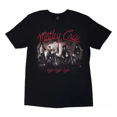 Motley Crue tričko, Girls, Girls, Girls Vintage Black, pánské