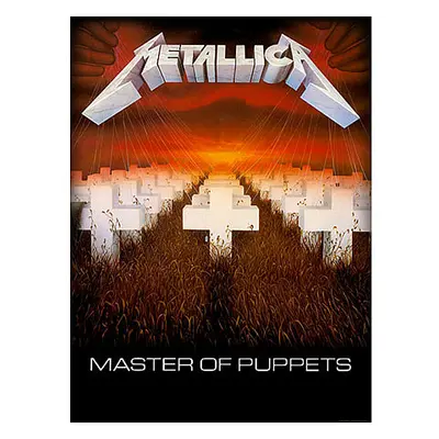 Metallica textilní banner 70cm x 106cm, Master Of Puppets