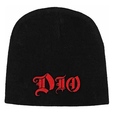 DIO zimní kulich, Red Logo Black, unisex