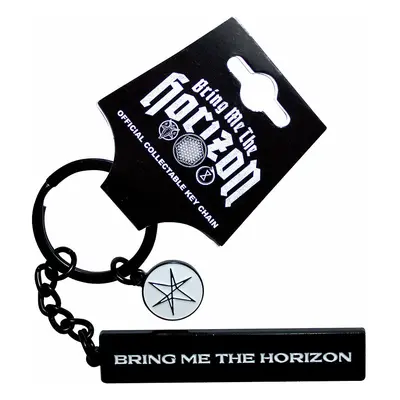 Bring Me The Horizon klíčenka 60 mm, Text Logo 6-Point Star Charm