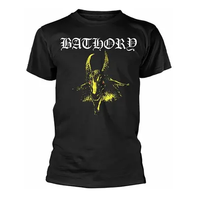 Bathory tričko, Goat (Yellow) BP Black, pánské