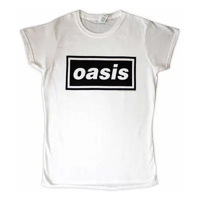 Oasis tričko, Decca Logo White, dámské