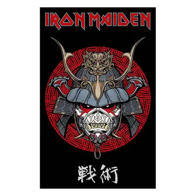 Iron Maiden textilní banner 70cm x 106cm, Senjutsu Samurai Eddie