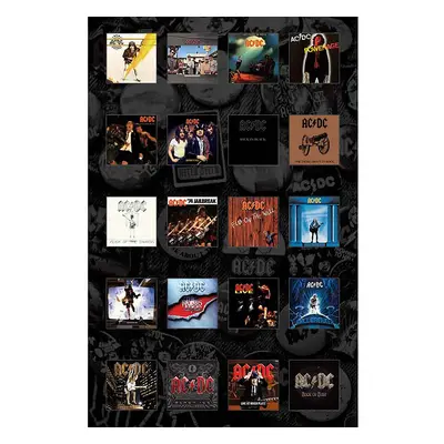 AC/DC textilní banner PES 70cm x 106cm, Albums