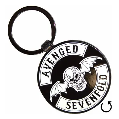 Avenged Sevenfold klíčenka 45mm, Deathbat Crest