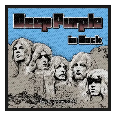 Deep Purple tkaná nášivka PES 100 x 100 mm, In Rock