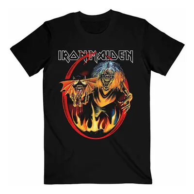 Iron Maiden tričko, Number Of The Beast Devil Tail Black, pánské