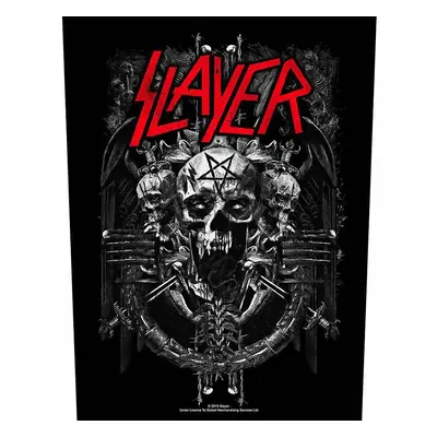 Slayer nášivka na záda CO+PES 30x27x36 cm, Demonic