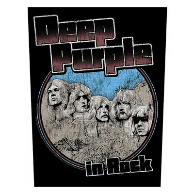 Deep Purple nášivka na záda CO+PES 30x27x36 cm, In Rock