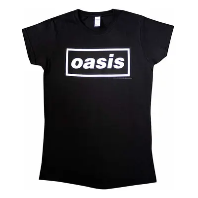 Oasis tričko, Decca Logo Black, dámské