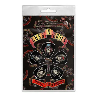 Guns N Roses set trsátek 5 ks 1mm, Appetite For Destruction