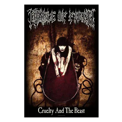 Cradle Of Filth textilní banner PES 70cm x 106cm, Cruelty And The Beast