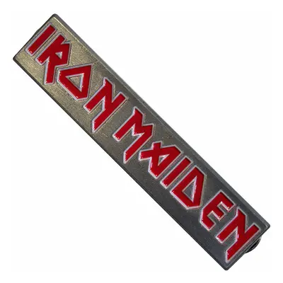 Iron Maiden kovový odznak 70mm, Logo