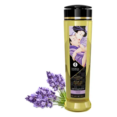 Shunga Erotic Massage Oil Sensation Lavender 240ml