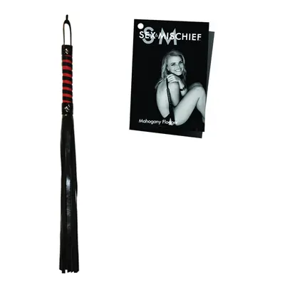 S&M Red & Black Stripe Flogger 81cm