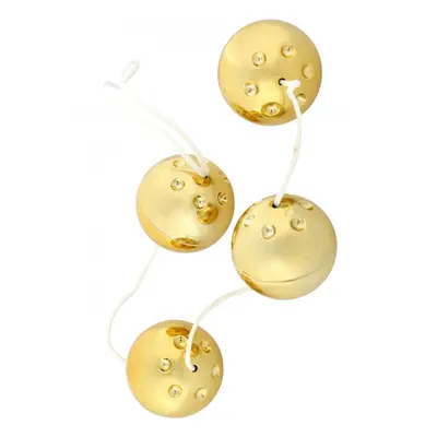 Seven Creations Gold Vibro Balls (4ks)