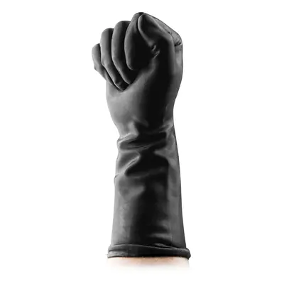 BUTTR černé latexové rukavice Gauntlets Fisting Gloves