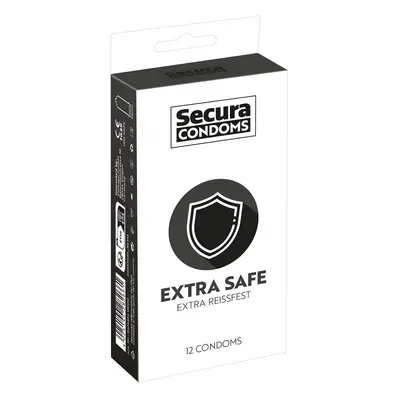 Secura Extra Safe 12 ks zesílené latexové kondomy