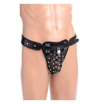 Pás cudnosti pro muže Strict Safety Net Male Chastity Belt