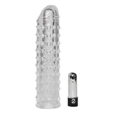 Seven Creations Silikon Vibro penis Sleeve 16cm