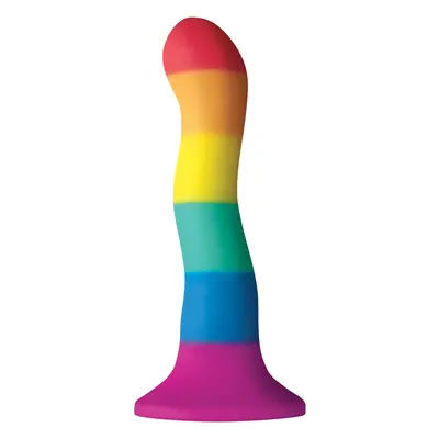 Ns Novveltie 6Inch Wave Dildo Pride Edition multicolor