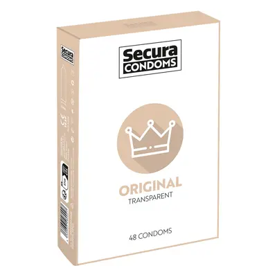 Secura Original lubrikované latexové kondomy (48 ks)